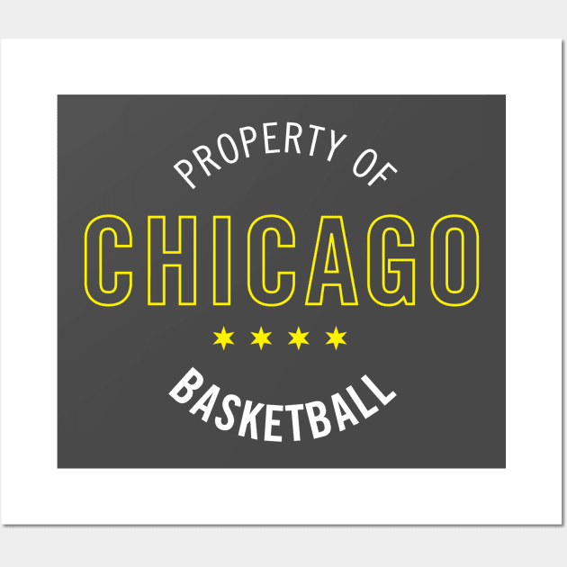 Chicago Women's Basketball Wall Art by kwasi81